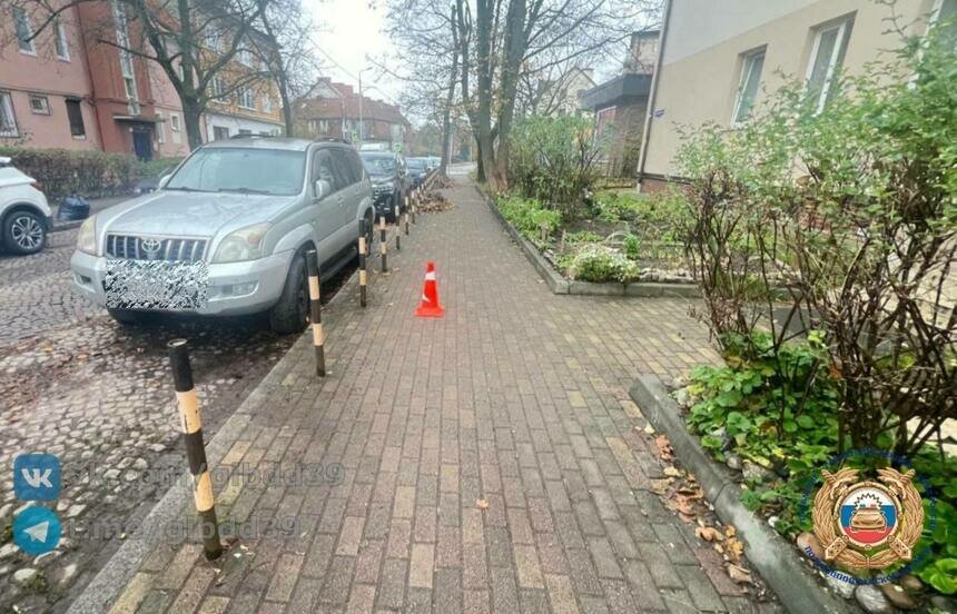 Место ЧП. | Фото: Госавтоинспекция Калининградской области