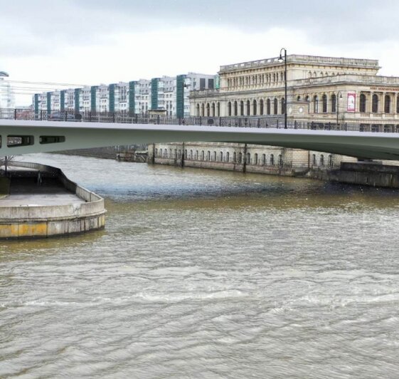 В Калининграде представили новую концепцию эстакадного моста с остановкой посредине (эскизы) - Новости Калининграда | Фото предоставлено администрацией Калининграда