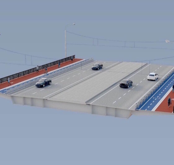 В Калининграде представили новую концепцию эстакадного моста с остановкой посредине (эскизы) - Новости Калининграда