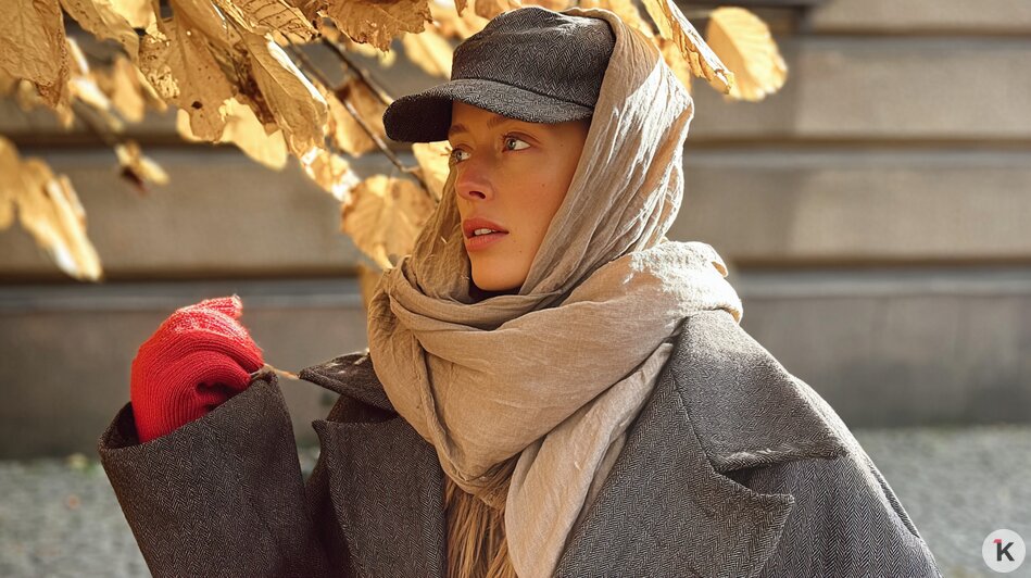 Стилист Александр Рогов предложил модную альтернативу девушкам, которые ненавидят носить шапки  - Новости Калининграда | Иллюстрация: Ксения Александрова / «Клопс»