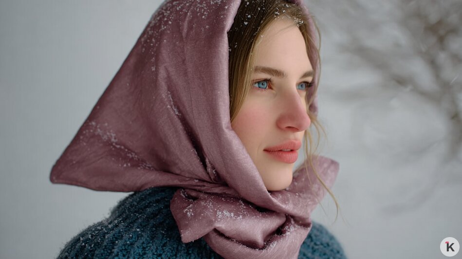 Стилист Александр Рогов предложил модную альтернативу девушкам, которые ненавидят носить шапки  - Новости Калининграда | Иллюстрация: Ксения Александрова / «Клопс»