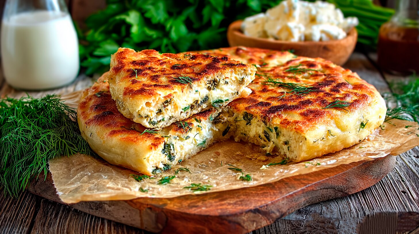 Кефир, два вида сыра, творог и зелень: как приготовить роскошный пирог, на зависть продвинутым кулинарам  - Новости Калининграда | Иллюстрация: Алиса Игонина/«Клопс» 