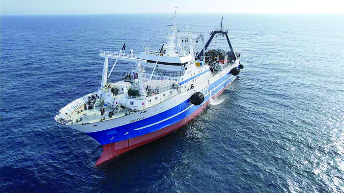 «Пётр Первый» - не только рекордсмен по промыслу с тралами «Фишеринг сервис», но и образ юношеской мечты: если работать, то только так. | Фото: «Фишеринг сервис»