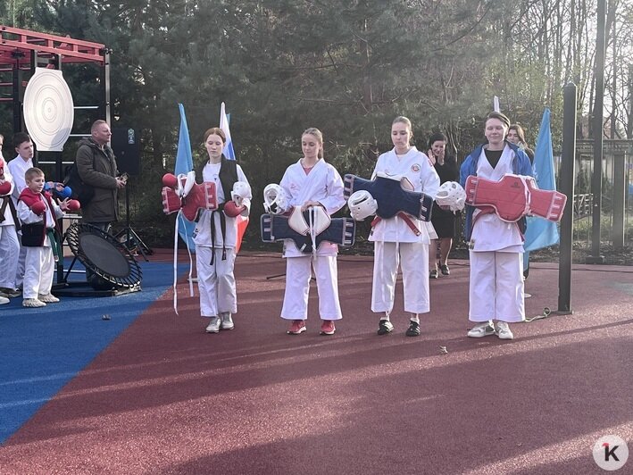 Рядом с Захаровским рынком в Калининграде открыли новую спортплощадку (фото) - Новости Калининграда | Фото: «Клопс»