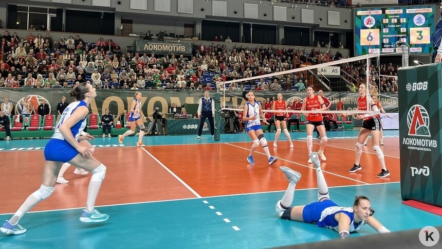 Без шансов для Челябинска: волейболистки калининградского «Локомотива» обыграли «Динамо-Метар» - Новости Калининграда | Фото: «Клопс»