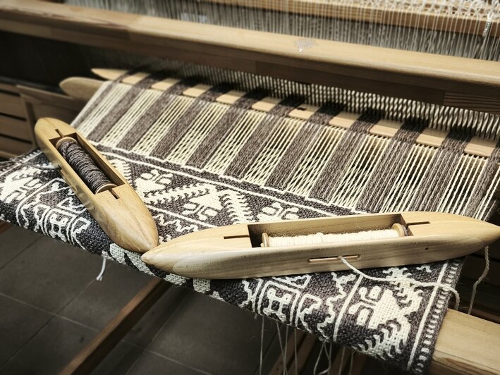 Так рождаются мазурские ковры | Фото: Татьяна Кузьминова