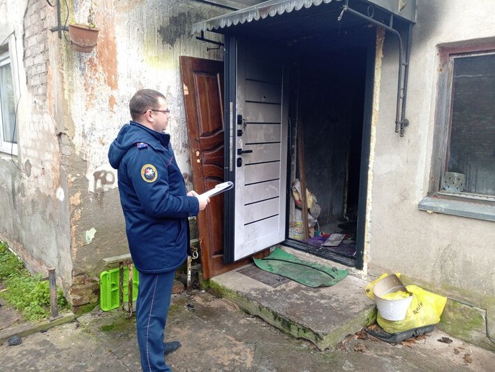 В Советске загорелся одноэтажный дом: погиб 8-летний мальчик, его матери удалось спастись (фото)  - Новости Калининграда | Фото: СУ СК и прокуратура Калининградской области 