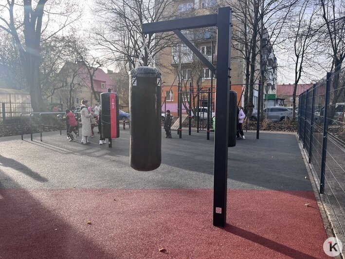 Рядом с Захаровским рынком в Калининграде открыли новую спортплощадку (фото) - Новости Калининграда | Фото: «Клопс»