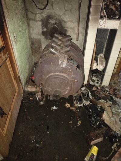 В Советске загорелся одноэтажный дом: погиб 8-летний мальчик, его матери удалось спастись (фото)  - Новости Калининграда | Фото: СУ СК и прокуратура Калининградской области 