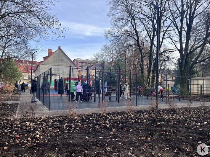 Рядом с Захаровским рынком в Калининграде открыли новую спортплощадку (фото) - Новости Калининграда | Фото: «Клопс»