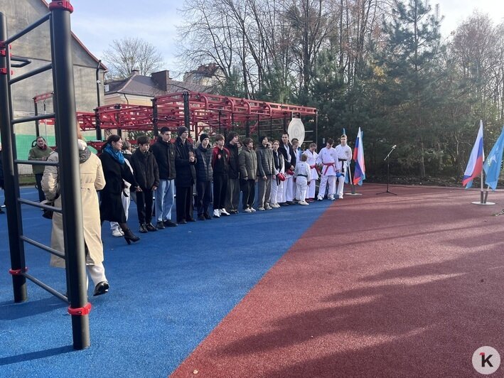 Рядом с Захаровским рынком в Калининграде открыли новую спортплощадку (фото) - Новости Калининграда | Фото: «Клопс»