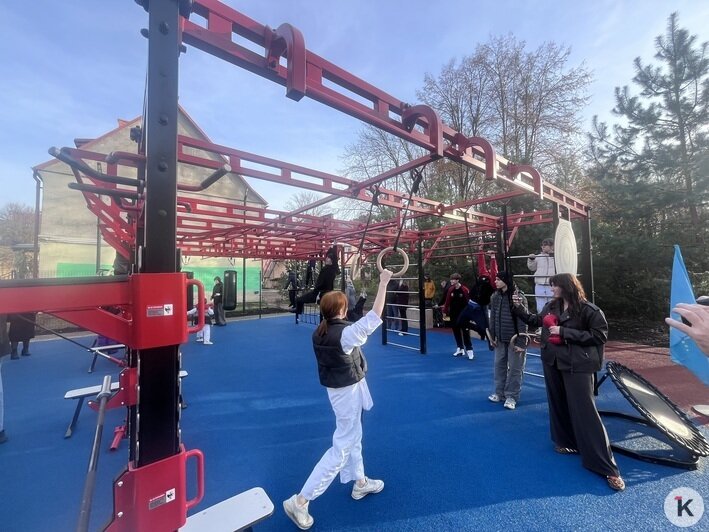 Рядом с Захаровским рынком в Калининграде открыли новую спортплощадку (фото) - Новости Калининграда | Фото: «Клопс»