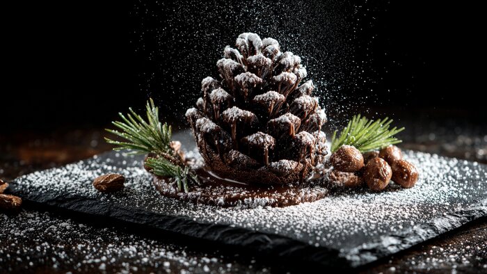 Зефир, сухари и тыква: кулинары поделились идеями десертов на Новый год - Новости Калининграда | Иллюстрация: Ксения Александрова / Midjourney