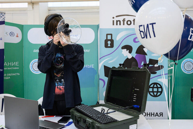 По направлению «Информационная безопасность» техникум вошёл в десятку лучших учреждений среднего образования страны. | Фото: Александр Мелехов