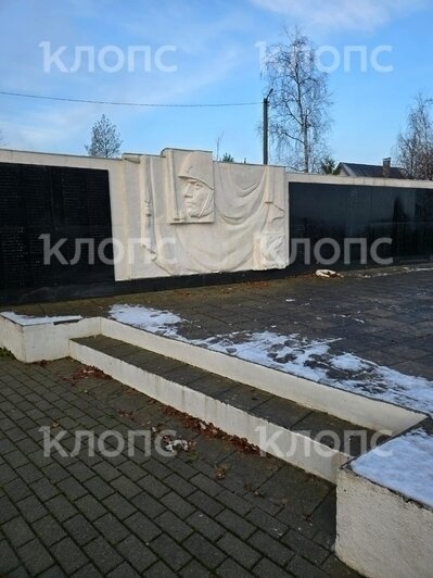 В посёлке под Гурьевском вандал разгромил мемориальный комплекс, посвящённый памяти советских солдат (фото)   - Новости Калининграда | Фото: Анна Сиротина 