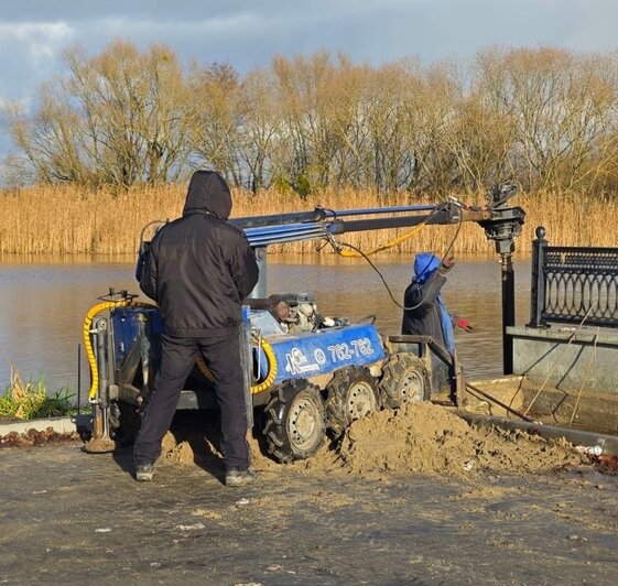 В Полесске начали готовить набережную к появлению причала для судов (фото) - Новости Калининграда | Фото: администрация Полесского муниципального округа