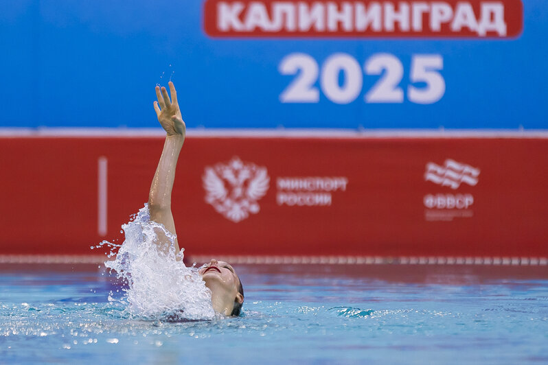 От прищепки до заколки: в Калининграде прошёл Кубок России по синхронному плаванию (фоторепортаж) - Новости Калининграда | Фото: Александр Подгорчук / «Клопс»
