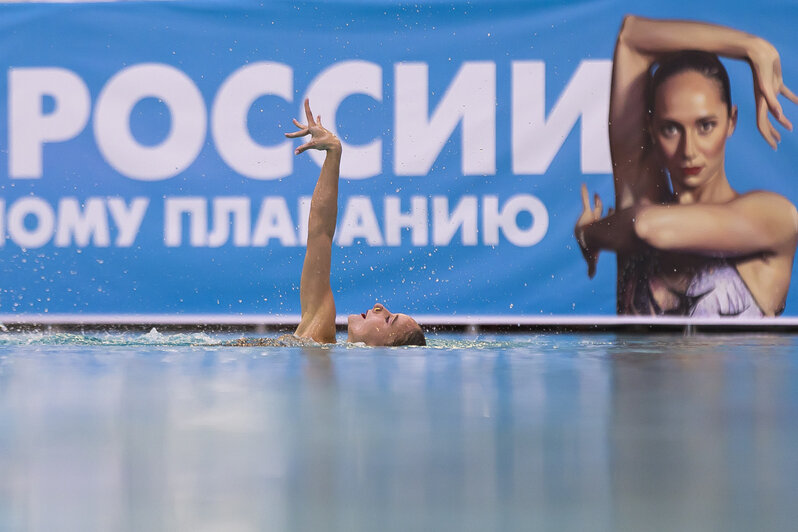 От прищепки до заколки: в Калининграде прошёл Кубок России по синхронному плаванию (фоторепортаж) - Новости Калининграда | Фото: Александр Подгорчук / «Клопс»