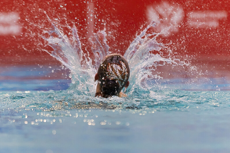 От прищепки до заколки: в Калининграде прошёл Кубок России по синхронному плаванию (фоторепортаж) - Новости Калининграда | Фото: Александр Подгорчук / «Клопс»
