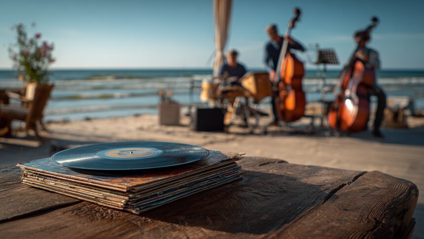 Джаз, море и забытые пластинки: 10 бесплатных событий в Калининграде и области  - Новости Калининграда | Иллюстрация: Ксения Александрова / Midjourney 