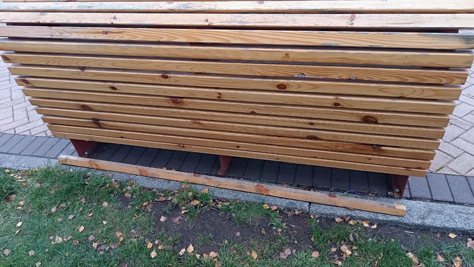 Мэрия пристыдила калининградцев, которые вынуждают лавочки покидать скверы и парки (фото)  - Новости Калининграда | Фото: администрация Калининграда 