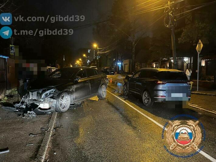 На Герцена в тройном ДТП пострадал водитель Subaru   - Новости Калининграда | Фото: Госавтоинспекция Калининградской области