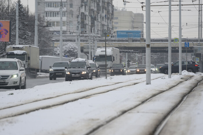 Когда зима приходит неожиданно: снег в Калининграде (фото) | Фото: Александр Мелехов