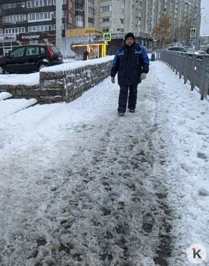 Дворники vs снег: противостояние стихии и коммунальных служб в Калининграде продолжается (фоторепортаж)   - Новости Калининграда | Фото: «Клопс»