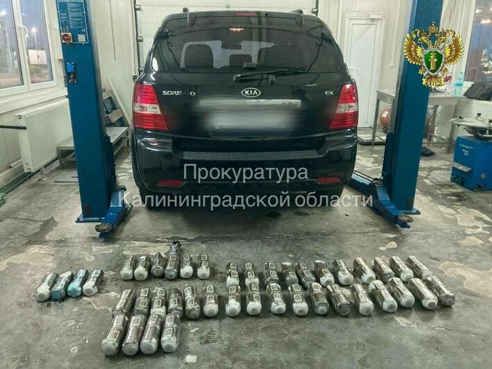В Калининградской области начинают судить жителя Подмосковья, который ввёз свыше 40 кг гашиша в бензобаке (видео)   - Новости Калининграда | Фото: прокуратура Калининградской области