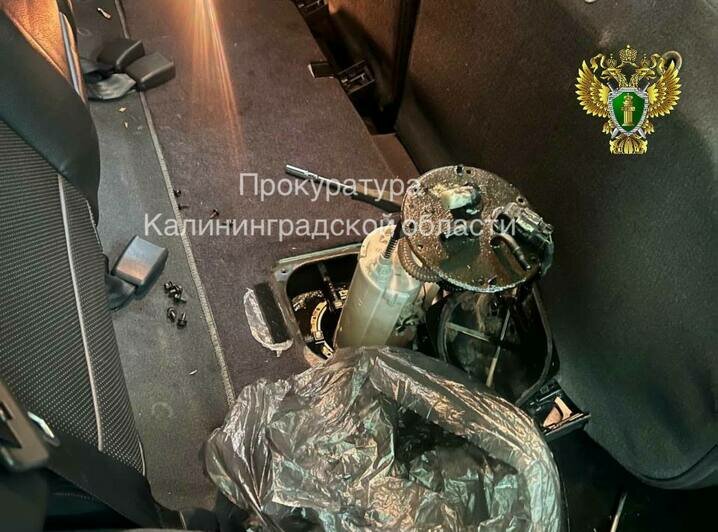 В Калининградской области начинают судить жителя Подмосковья, который ввёз свыше 40 кг гашиша в бензобаке (видео)   - Новости Калининграда | Фото: прокуратура Калининградской области