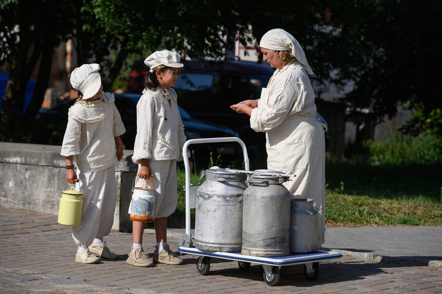 В постановке принимают участие местные жители  | Фото: Александр Мелехов