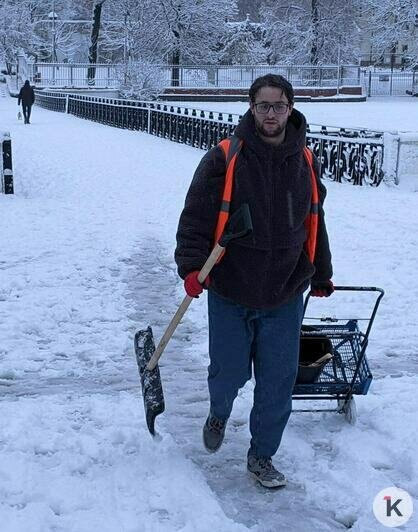 Дворники vs снег: противостояние стихии и коммунальных служб в Калининграде продолжается (фоторепортаж)   - Новости Калининграда | Фото: «Клопс»