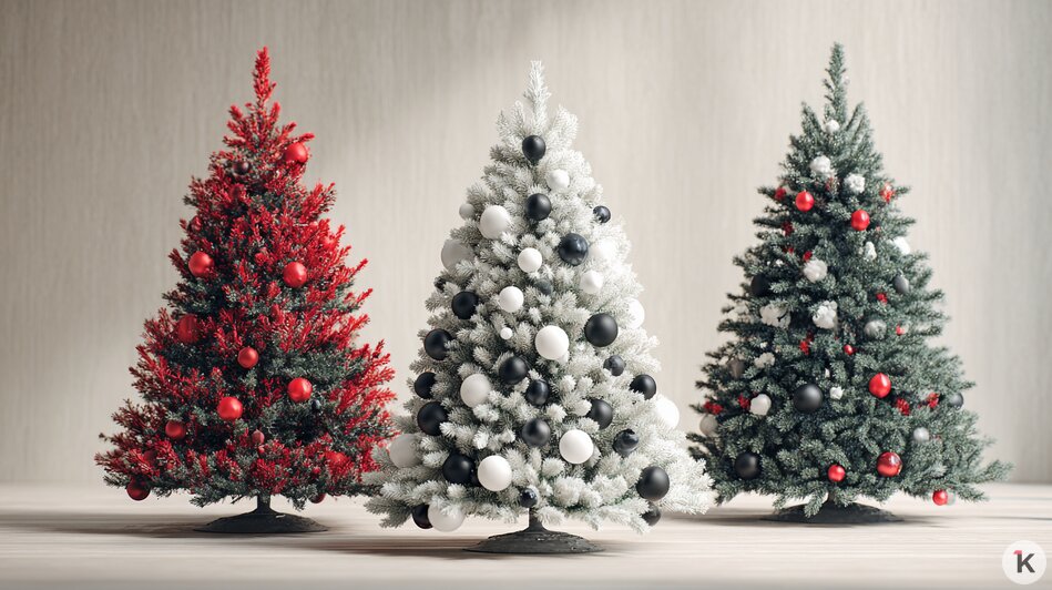 Аналитик дизайна интерьеров рассказал, как украсить ёлку, если надоели старые новогодние игрушки  - Новости Калининграда | Иллюстрация: Алиса Игонина/«Клопс» 