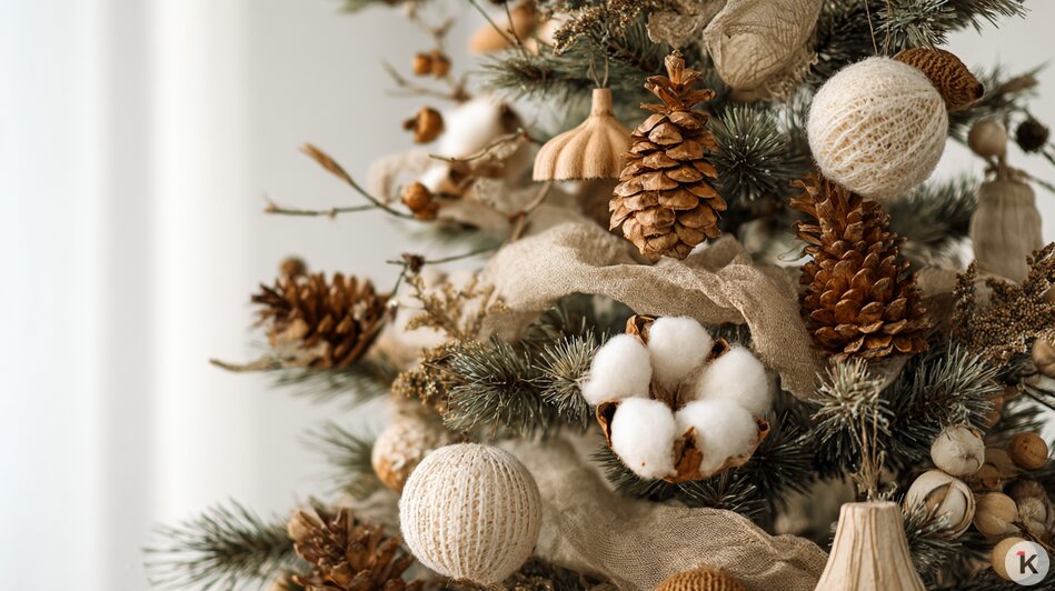 Аналитик дизайна интерьеров рассказал, как украсить ёлку, если надоели старые новогодние игрушки  - Новости Калининграда | Иллюстрация: Алиса Игонина/«Клопс» 