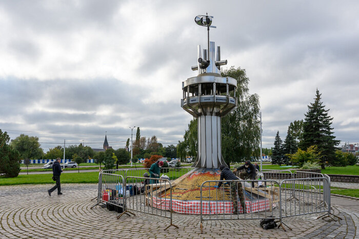 «Мировые часы» Калининграда: как возродили символ эпохи | Фото: Александр Мелехов