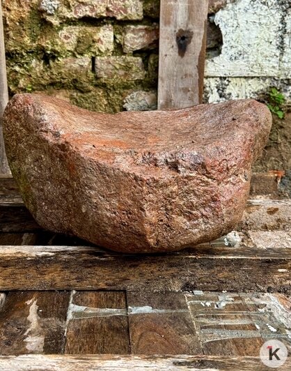 На древней зернотёрке из Рудау попробуют смолоть муку (фото)  - Новости Калининграда | Фото: сообщество «Кирха Рудау. Парк-Музей» / «ВКонтакте»