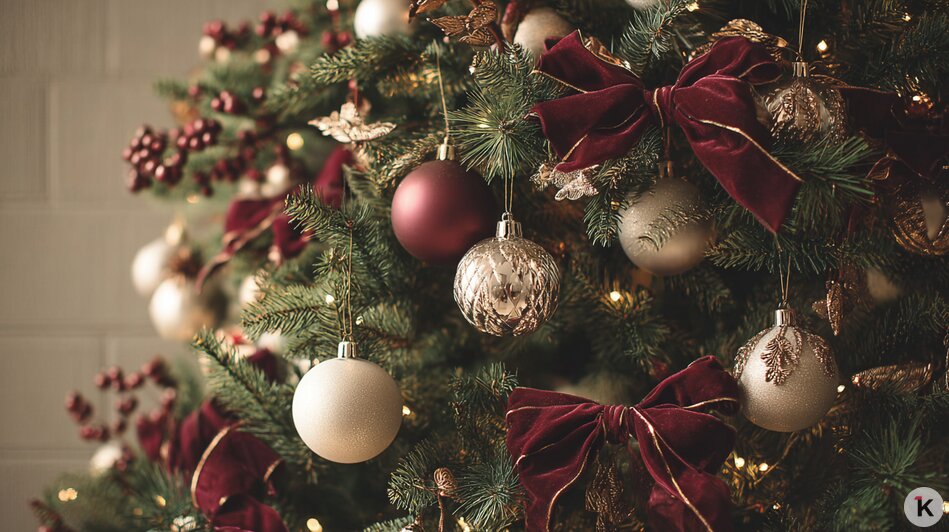 Аналитик дизайна интерьеров рассказал, как украсить ёлку, если надоели старые новогодние игрушки  - Новости Калининграда | Иллюстрация: Алиса Игонина/«Клопс» 