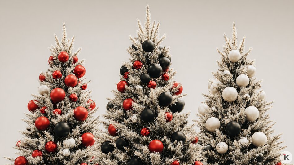 Аналитик дизайна интерьеров рассказал, как украсить ёлку, если надоели старые новогодние игрушки  - Новости Калининграда | Иллюстрация: Алиса Игонина/«Клопс» 