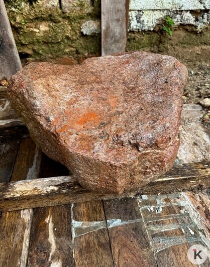 На древней зернотёрке из Рудау попробуют смолоть муку (фото)  - Новости Калининграда | Фото: сообщество «Кирха Рудау. Парк-Музей» / «ВКонтакте»