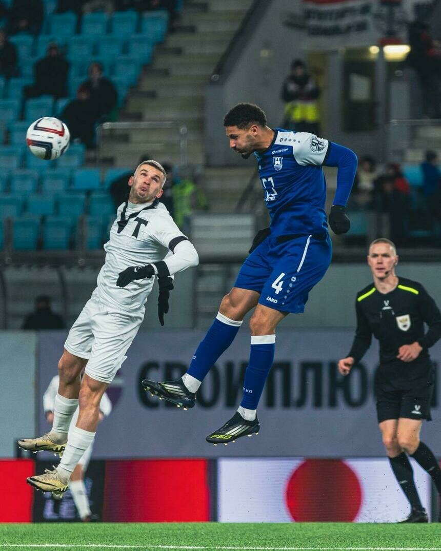 Мгновения первого тайма. | Фото: телеграм-канал ФК &quot;Балтика&quot;