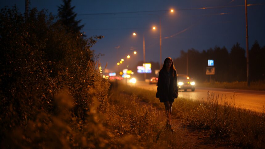 «Я лежала в канаве с пробитой головой, а мимо мчались машины»: калининградка чудом выжила после нападения маньяка   - Новости Калининграда | Иллюстрация: Ксения Александрова / Midjourney