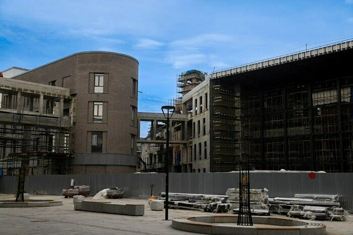 Архитектурное разнообразие корпусов используется как средство организации среды. | Фото: БФУ им. И. Канта