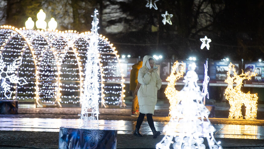 Дятлова рассказала, где в Калининграде уже появились новогодние украшения   - Новости Калининграда | Фото: «Клопс»