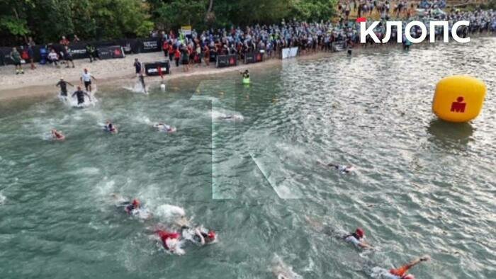 Лагуна Андаманского моря. Гонка на 3,86 км. | Фото: Дмитрий Хмелюк.