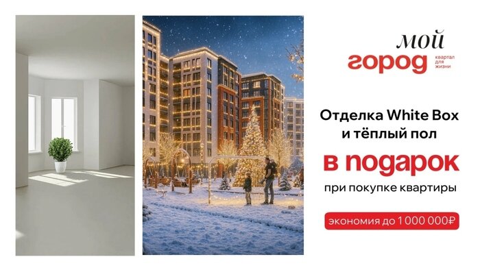 Выбери своё новогоднее спецпредложение в ЖК «Мой город» - Новости Калининграда