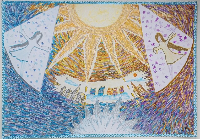 Рисунки Натальи  | Фото: Наталья Гутенева