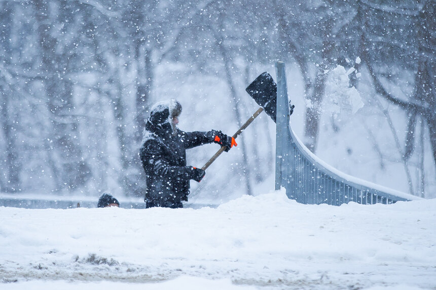 Дятлова заявила, что коммунальные службы «неплохо справились» с первым снегопадом   - Новости Калининграда | Фото: архив «Клопс»
