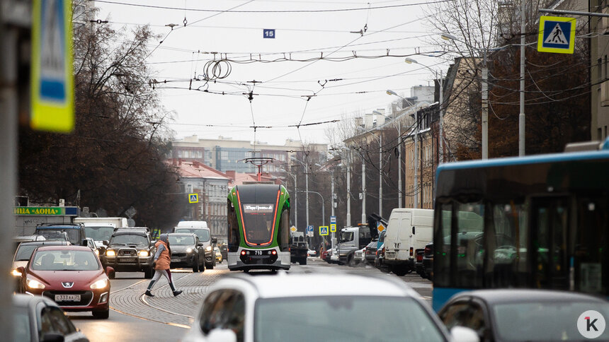 В Калининграде заблокировано движение трамваев  №3 и 5 по направлению в центр города - Новости Калининграда | Фото: Александр Подгорчук / «Клопс»