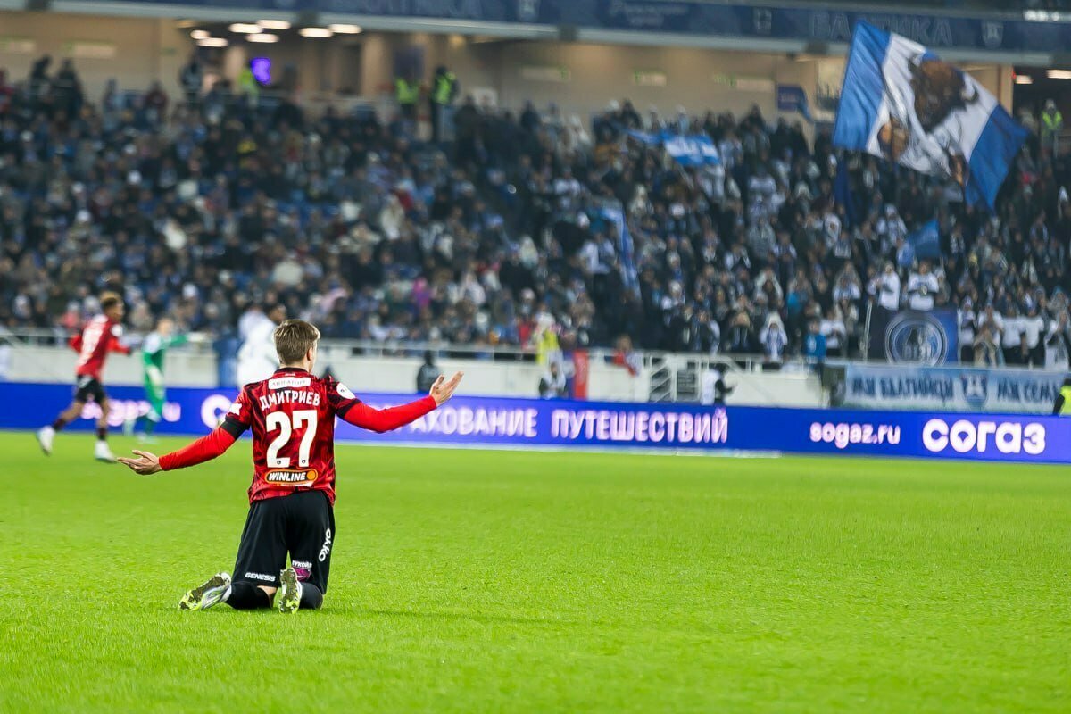 Победили без тренера и полузащитника: как прошёл матч «Балтики» и «Спартака» (фоторепортаж) - Новости Калининграда | Фото: Александр Подгорчук / «Клопс»