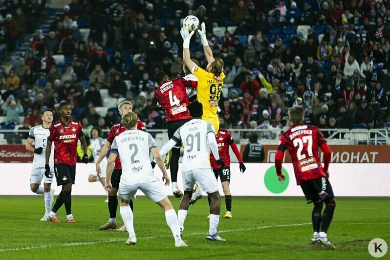 Победили без тренера и полузащитника: как прошёл матч «Балтики» и «Спартака» (фоторепортаж) - Новости Калининграда | Фото: Александр Подгорчук / «Клопс»